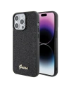 Etui Guess GUHCP15XPMSDGSK Apple iPhone 15 Pro Max hardcase Disco Metal Script negru/black