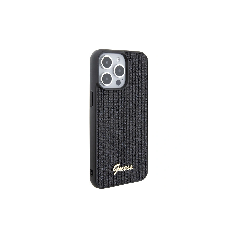 Hurtownia GSM - Etui Guess GUHCP15XPMSDGSK Apple iPhone 15 Pro Max hardcase Disco Metal Script černý/black - GUE2869 - {ean13} - Hurt