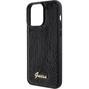 Hurtownia GSM - Etui Guess GUHCP15XPSFDGSK Apple iPhone 15 Pro Max hardcase Sequin Script Metal černý/black - GUE2870 - {ean13} - Hurt