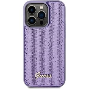 Hurtownia GSM - Etui Guess GUHCP15XPSFDGSU Apple iPhone 15 Pro Max hardcase Sequin Script Metal violet/purple - GUE2872 - {ean13} - Hurt
