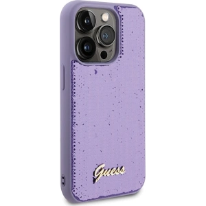 Hurtownia GSM - Etui Guess GUHCP15XPSFDGSU Apple iPhone 15 Pro Max hardcase Sequin Script Metal fialový/purple - GUE2872 - {ean13} - Hurt