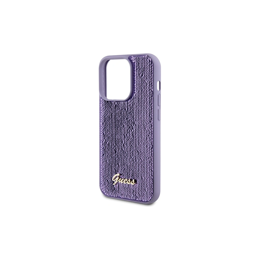 Hurtownia GSM - Etui Guess GUHCP15XPSFDGSU Apple iPhone 15 Pro Max hardcase Sequin Script Metal violet/purple - GUE2872 - {ean13} - Hurt
