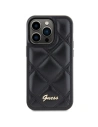 Hurtownia GSM - Case Guess GUHCP15XPSQSQSK Apple iPhone 15 Pro Max Hartschale Gestepptes Metall-Logo schwarz/black - GUE2873 - {ean13} - Hurt