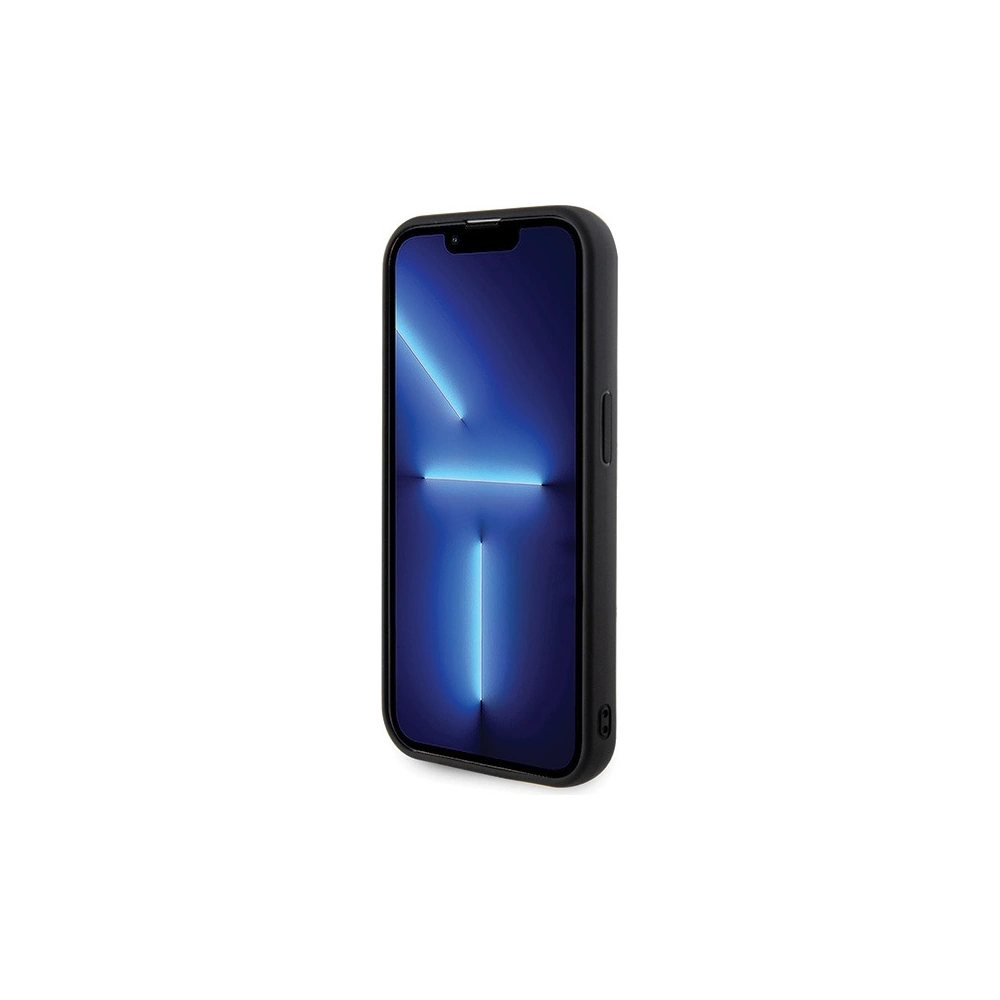 Hurtownia GSM - Case Guess GUHCP15XPSQSQSK Apple iPhone 15 Pro Max Hartschale Gestepptes Metall-Logo schwarz/black - GUE2873 - {ean13} - Hurt