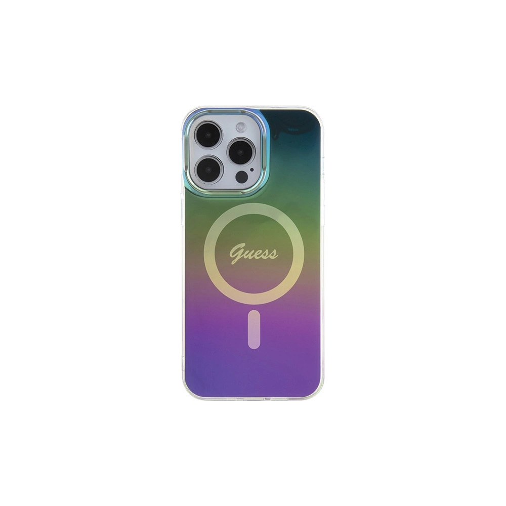 Hurtownia GSM - Etui Guess GUHMP15LHITSK Apple iPhone 15 Pro hardcase IML Iridescent MagSafe vícerozměrný/rainbow - GUE2875 - {ean13} - Hurt
