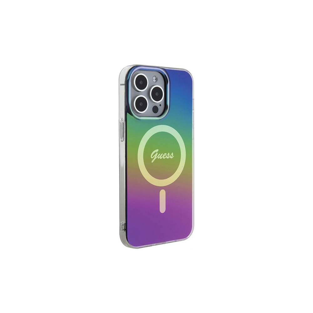 Hurtownia GSM - Etui Guess GUHMP15LHITSK Apple iPhone 15 Pro hardcase IML Iridescent MagSafe vícerozměrný/rainbow - GUE2875 - {ean13} - Hurt