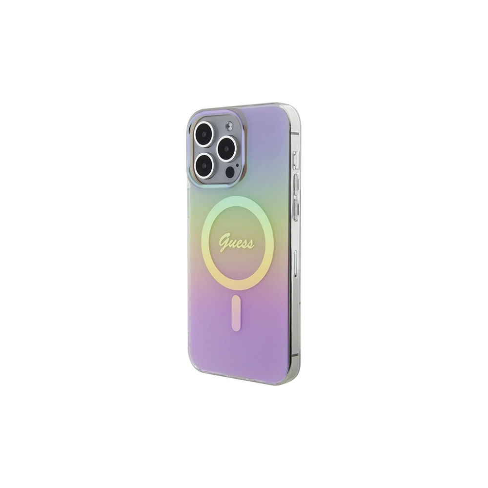 Hurtownia GSM - Etui Guess GUHMP15LHITSP Apple iPhone 15 Pro hardcase IML Iridescent MagSafe růžový/pink - GUE2876 - {ean13} - Hurt