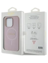 Hurtownia GSM - Etui Guess GUHMP15LPSAHMCP Apple iPhone 15 Pro hardcase Saffiano MagSafe roz/pink - GUE2878 - {ean13} - Hurt