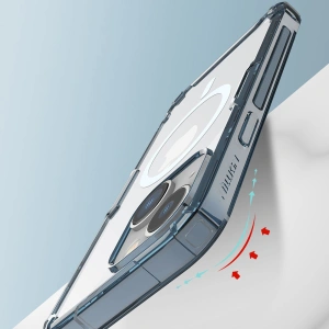 Etui Nillkin Nature Pro Magnetic Apple iPhone 15 niebieskie