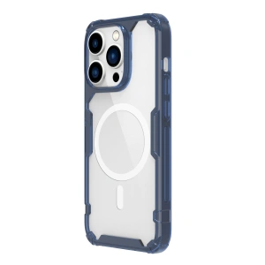 Etui Nillkin Nature Pro Magnetic Apple iPhone 15 Pro modré