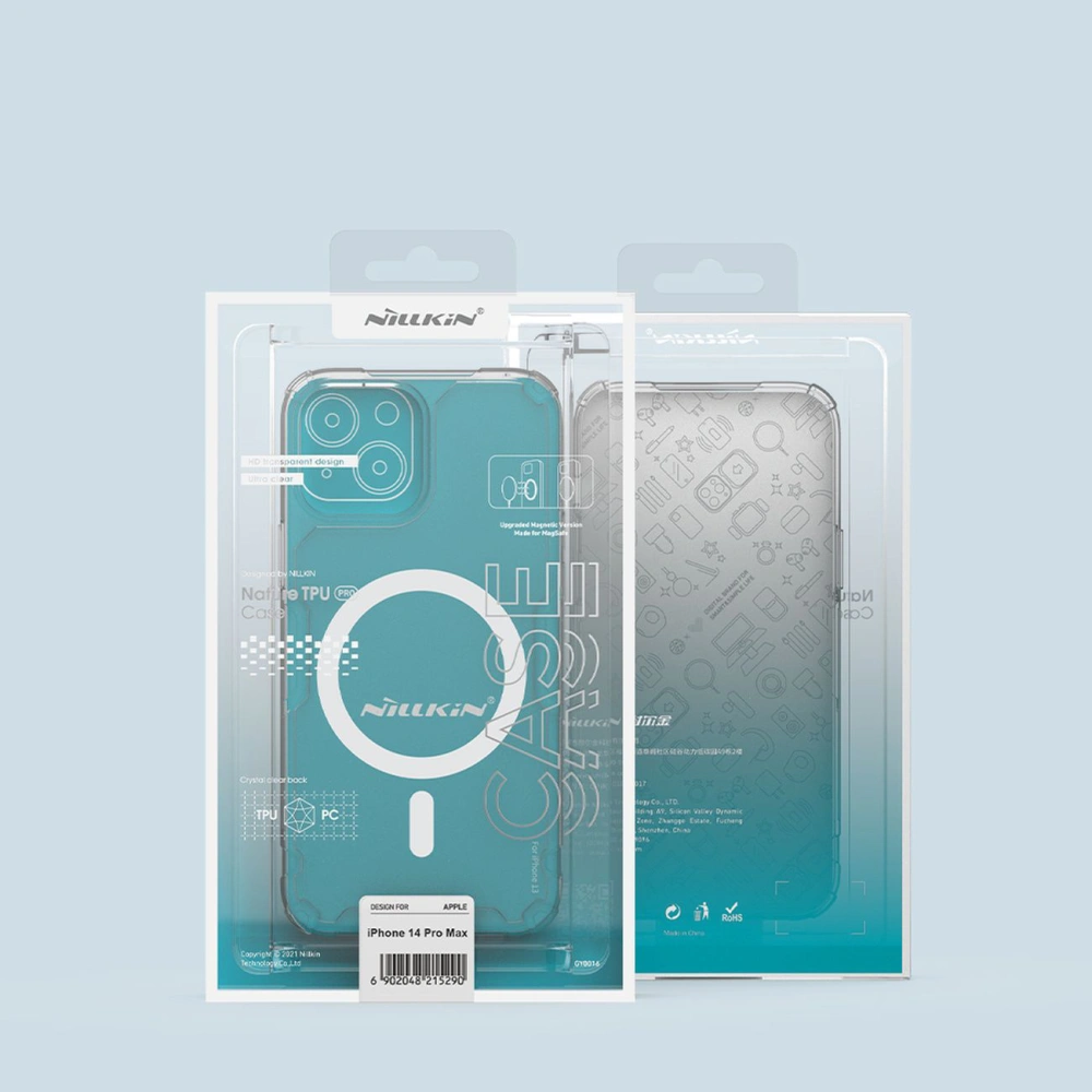 Hurtownia GSM - Etui Nillkin Nature Pro Magnetic Apple iPhone 15 Pro Max modré - NLK1218 - {ean13} - Hurt