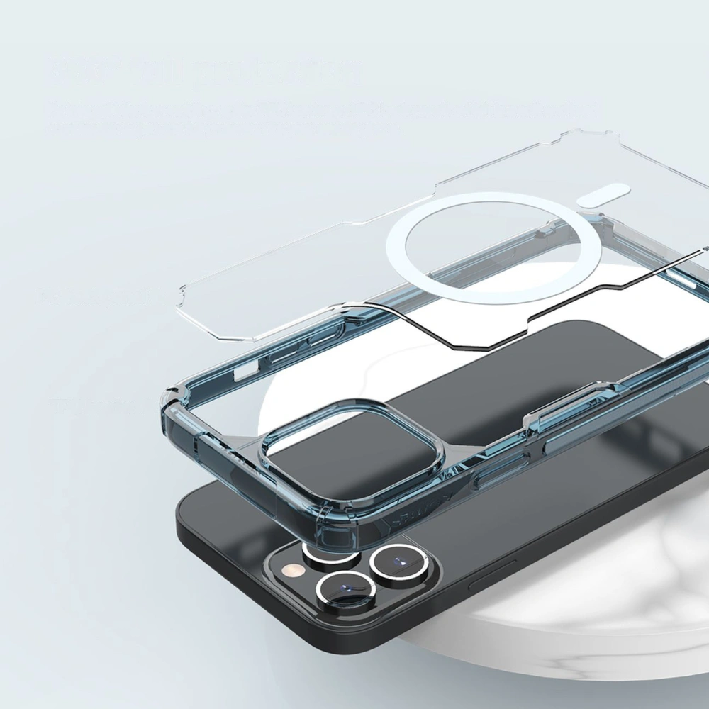 Hurtownia GSM - Etui Nillkin Nature Pro Magnetic Apple iPhone 15 Pro Max kék - NLK1218 - {ean13} - Hurt