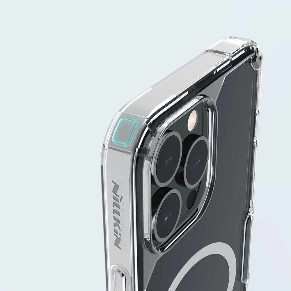 Hurtownia GSM - Etui Nillkin Nature Pro Magnetic Apple iPhone 15 Pro Max kék - NLK1218 - {ean13} - Hurt