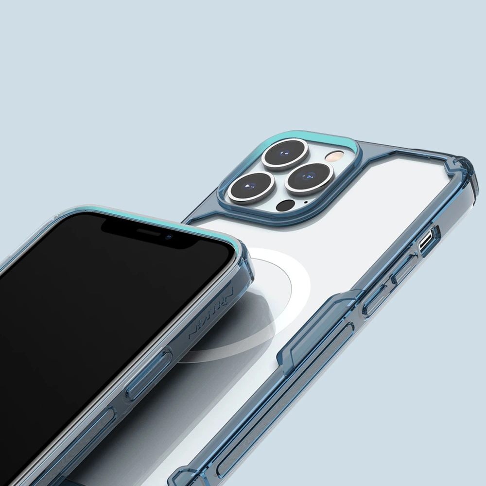 Hurtownia GSM - Etui Nillkin Nature Pro Magnetic Apple iPhone 15 Pro Max kék - NLK1218 - {ean13} - Hurt