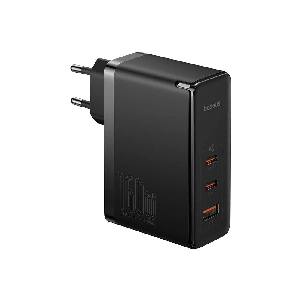 Hurtownia GSM - Netzteil Baseus CCGANG160CE GaN5 Pro USB-A + 2xUSB-C PD 160W (schwarz) - BSU4575 - {ean13} - Hurt