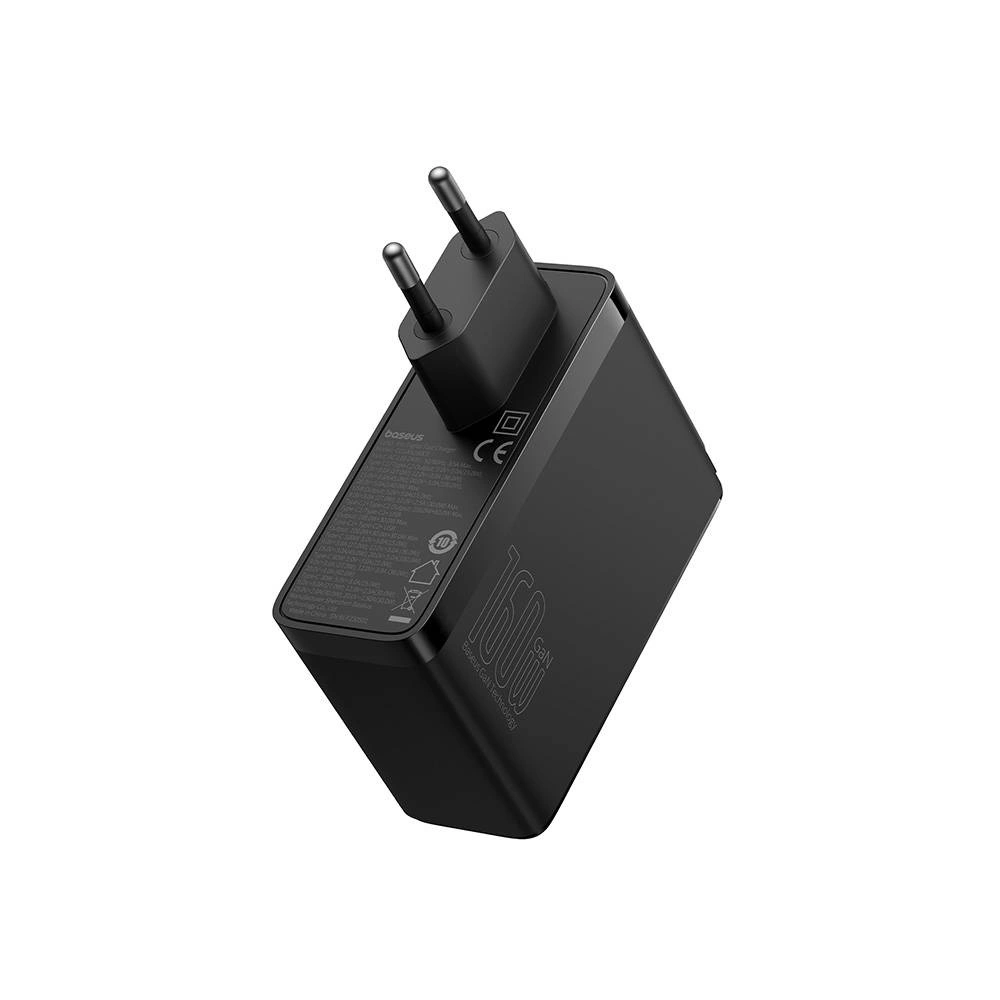 Wholesale Baseus CCGANG160CE GaN5 Pro USB-A + 2xUSB-C PD 160W power charger (black) - BSU4575 - {ean13} - Hurt