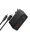 Wholesale Baseus CCGANG160CE GaN5 Pro USB-A + 2xUSB-C PD 160W power charger (black) - BSU4575 - {ean13} - Hurt