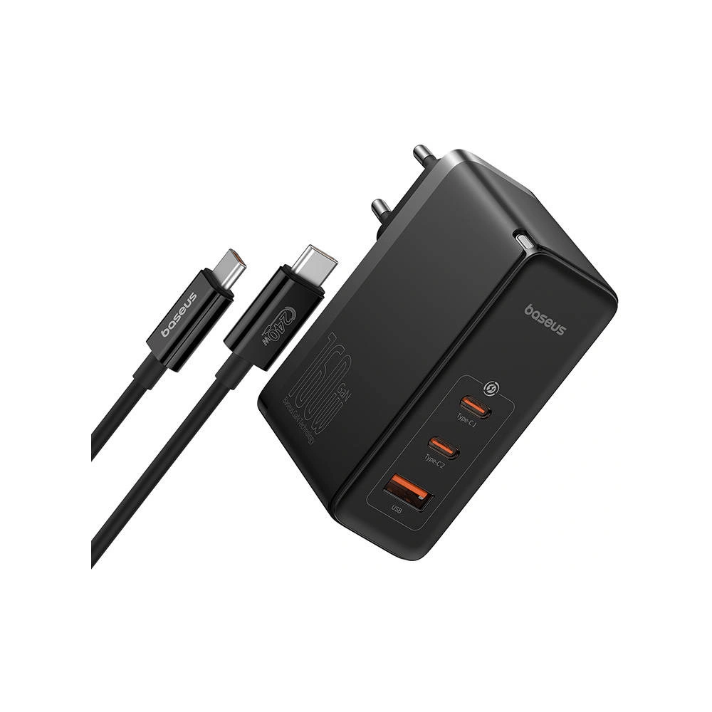 Wholesale Baseus CCGANG160CE GaN5 Pro USB-A + 2xUSB-C PD 160W power charger (black) - BSU4575 - {ean13} - Hurt