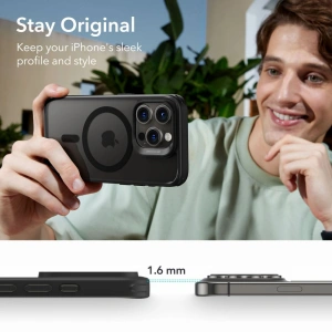 Hurtownia GSM - Etui ESR Classic Hybrid HaloLock MagSafe Apple iPhone 15 Pro negru mat - ESR722 - {ean13} - Hurt