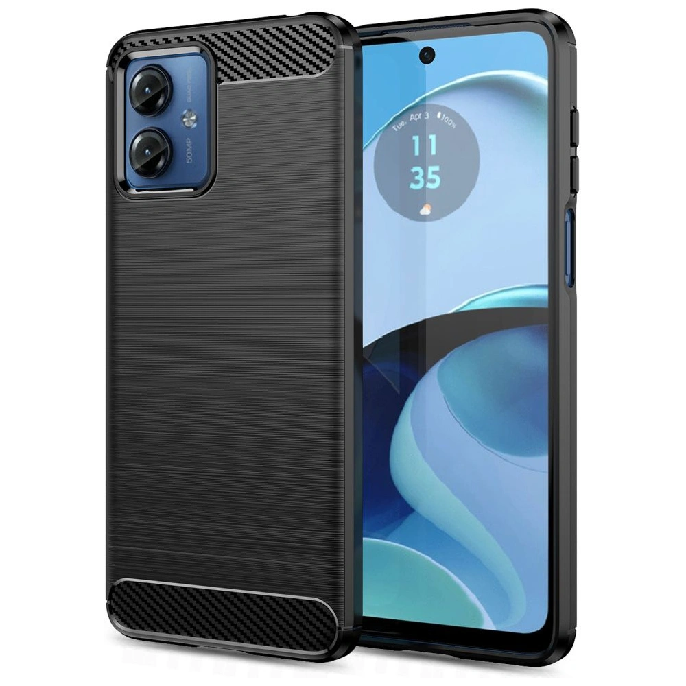 Hurtownia GSM - Etui Tech-Protect TPUCarbon Motorola Moto G14 fekete - THP2282 - {ean13} - Hurt