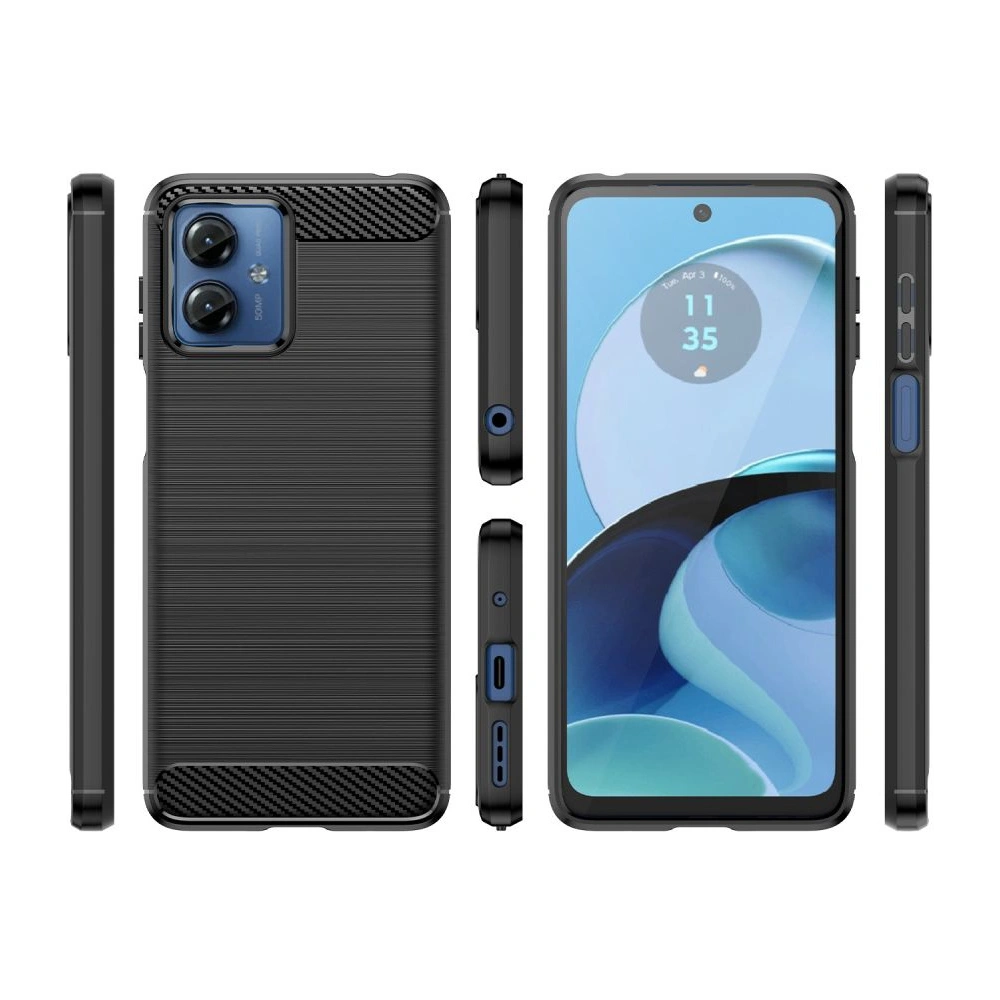 Hurtownia GSM - Etui Tech-Protect TPUCarbon Motorola Moto G14 fekete - THP2282 - {ean13} - Hurt