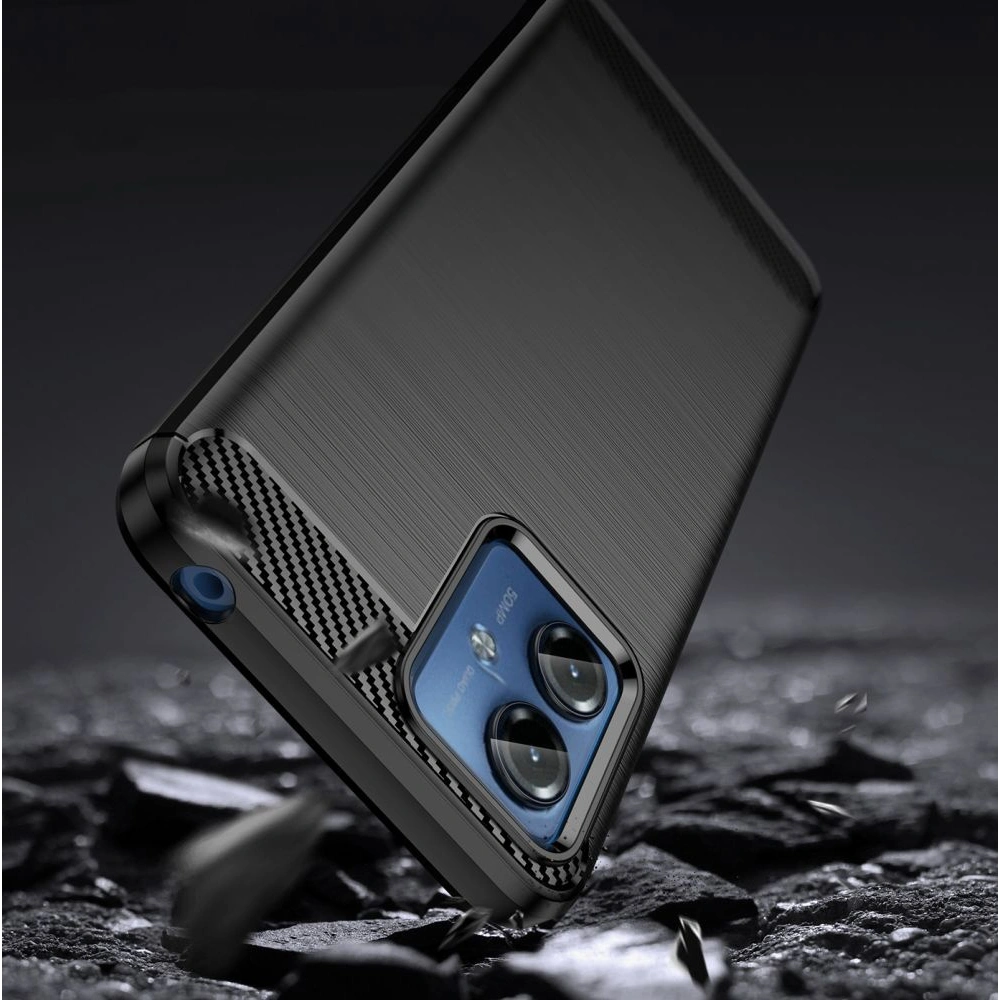 Hurtownia GSM - Etui Tech-Protect TPUCarbon Motorola Moto G14 fekete - THP2282 - {ean13} - Hurt