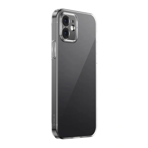 Etui Baseus Crystal Series Clear Apple iPhone 12 (przeźroczyste) + szkło hartowane + zestaw czyszczący