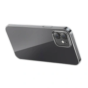 Hurtownia GSM - Etui Baseus Crystal Series Clear Apple iPhone 12 (průhledné) + tvrzené sklo + čisticí sada - BSU4576 - {ean13} - Hurt