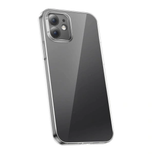 Hurtownia GSM - Etui Baseus Crystal Series Clear Apple iPhone 12 (průhledné) + tvrzené sklo + čisticí sada - BSU4576 - {ean13} - Hurt