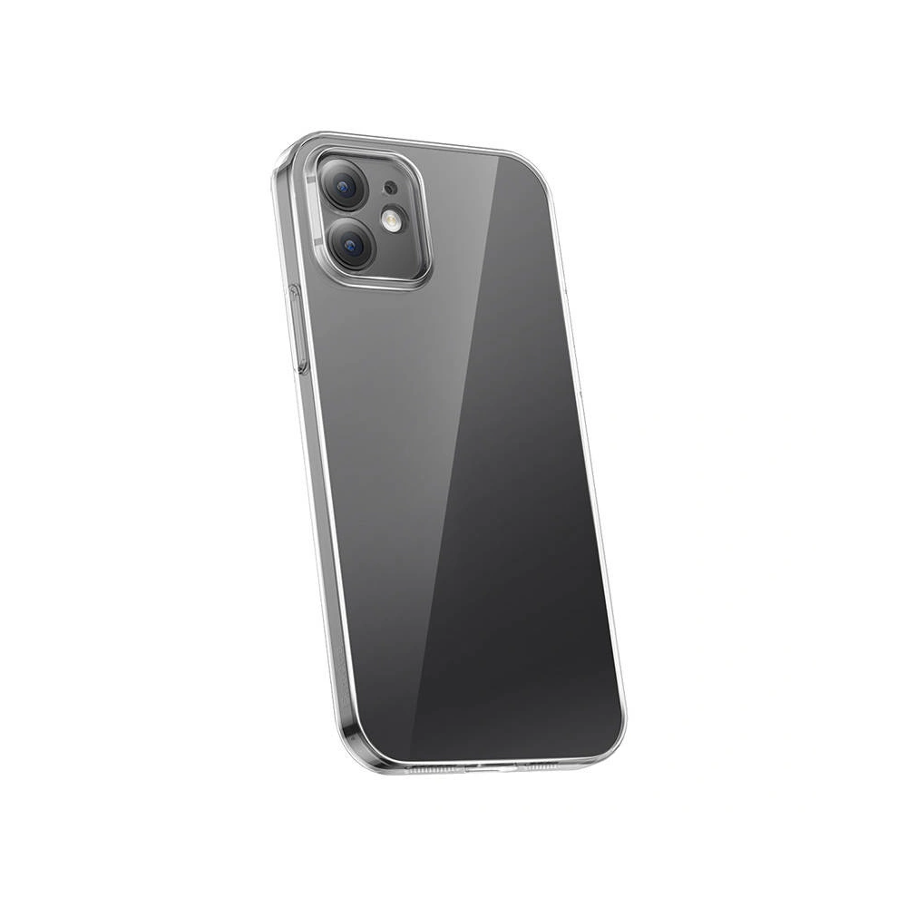 Hurtownia GSM - Etui Baseus Crystal Series Clear Apple iPhone 12 (átlátszó) + edzett üveg + tisztító készlet - BSU4576 - {ean13} - Hurt