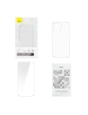 Hurtownia GSM - Etui Baseus Crystal Series Clear Apple iPhone 12 (przeźroczyste) + szkło hartowane + zestaw czyszczący - BSU4576 - {ean13} - Hurt