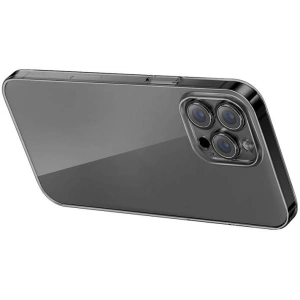 Etui Baseus Crystal Series Clear Apple iPhone 12 Pro Max (przeźroczyste) + szkło hartowane + zestaw czyszczący