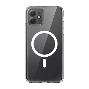 Etui Baseus Magnetic Crystal Clear Apple iPhone 11 (przeźroczyste) + szkło hartowane + zestaw czyszczący