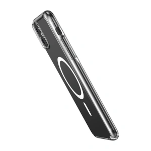 Etui Baseus Magnetic Crystal Clear Apple iPhone 11 (przeźroczyste) + szkło hartowane + zestaw czyszczący