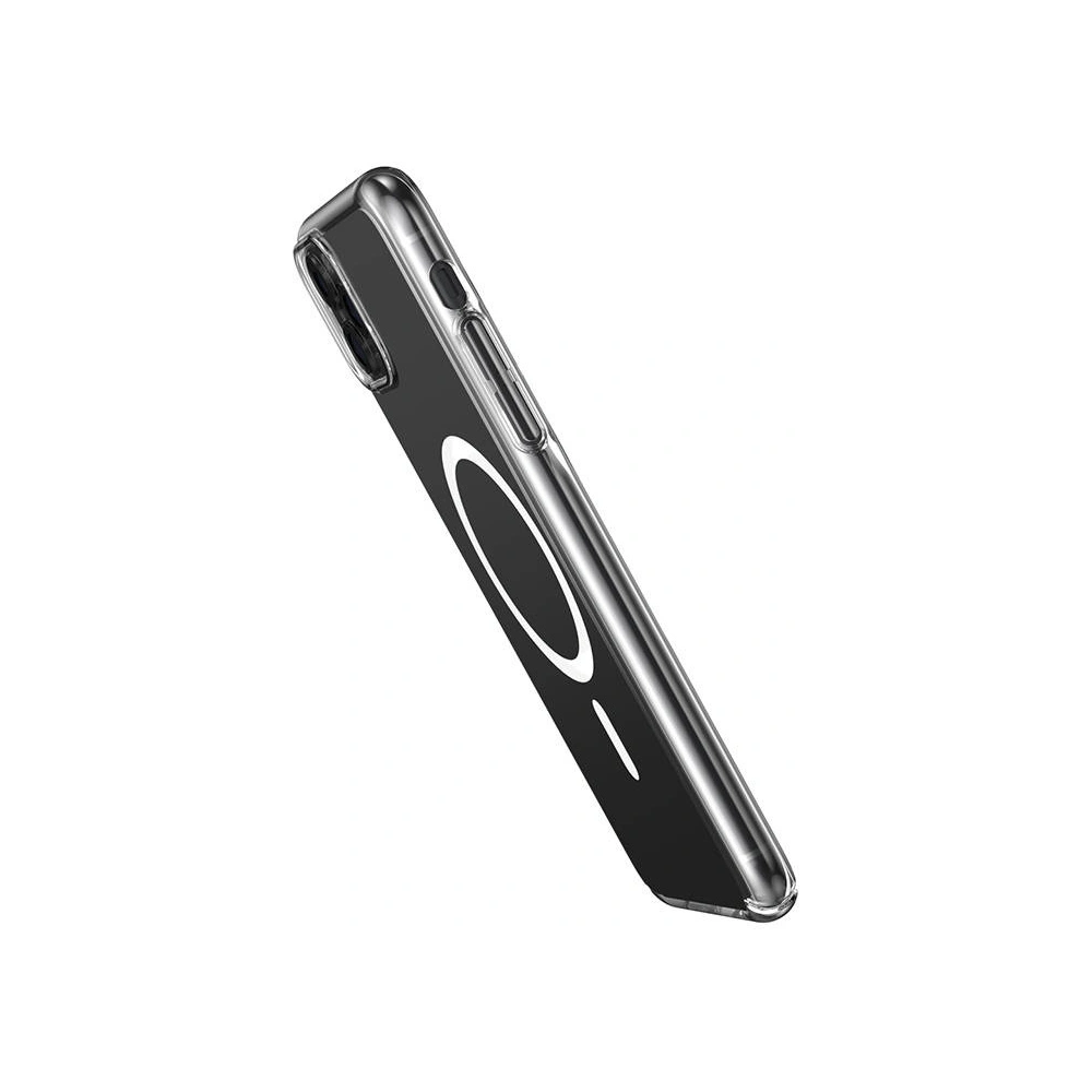 Hurtownia GSM - Etui Baseus Magnetic Crystal Clear Apple iPhone 11 Pro Max (průhledné) + ochranné sklo + čisticí sada - BSU4580 - {ean13} - Hurt