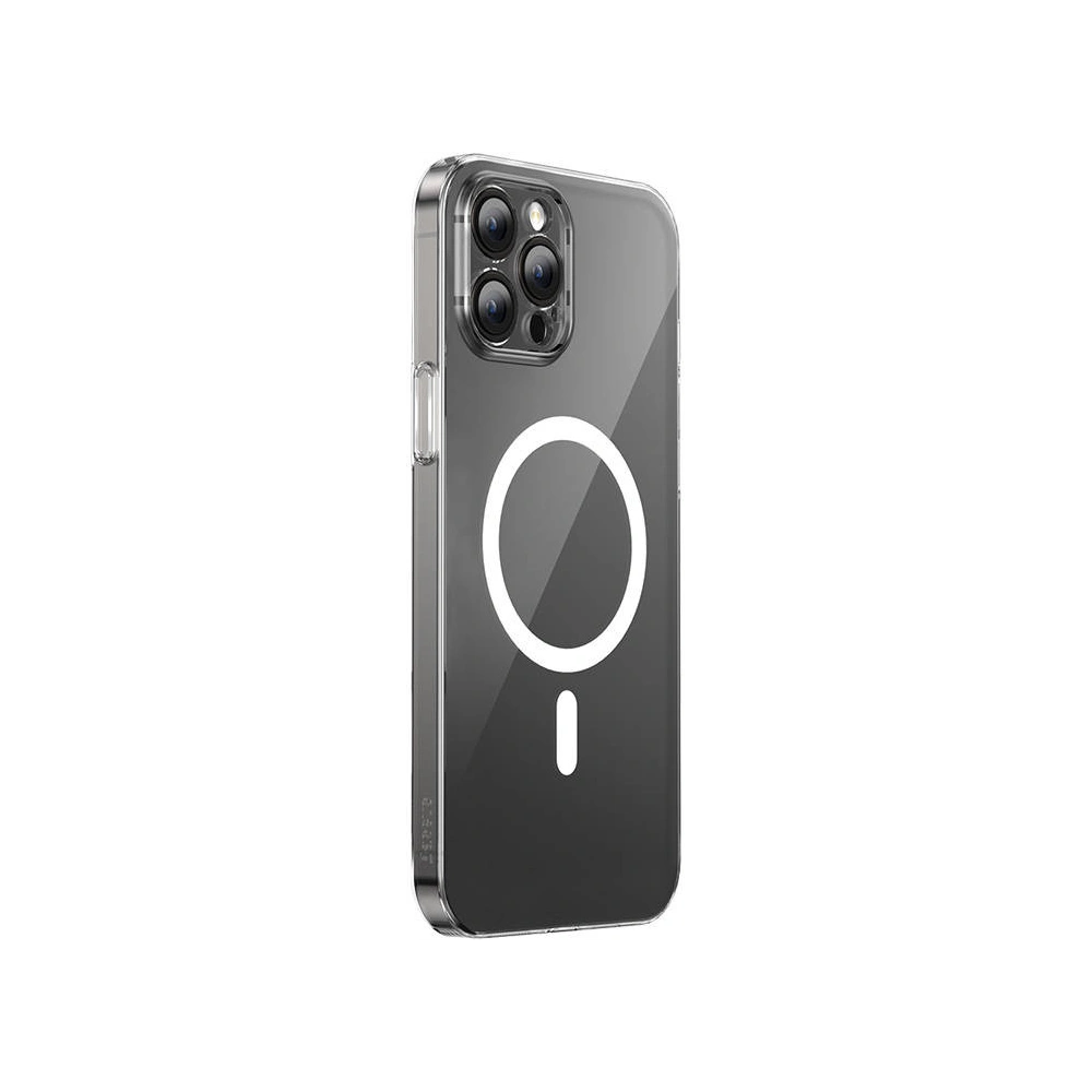 Hurtownia GSM - Etui Baseus Magnetic Crystal Clear Apple iPhone 12 Pro Max (transparent) + sticlă securizată + set de curățare - BSU4581 - {ean13} - Hurt