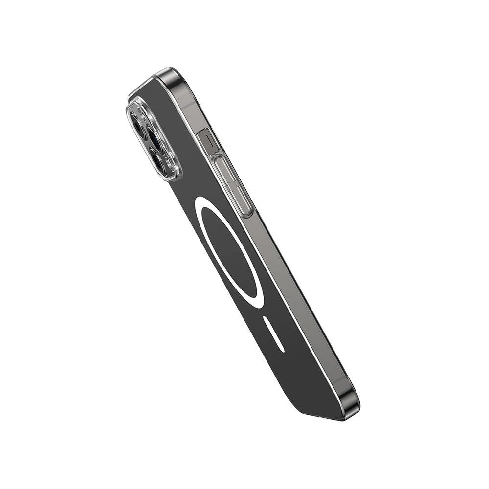 Hurtownia GSM - Etui Baseus Magnetic Crystal Clear Apple iPhone 12 Pro Max (transparent) + sticlă securizată + set de curățare - BSU4581 - {ean13} - Hurt