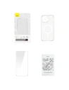 Hurtownia GSM - Etui Baseus Magnetic Crystal Clear Apple iPhone 12 Pro Max (transparent) + sticlă securizată + set de curățare - BSU4581 - {ean13} - Hurt