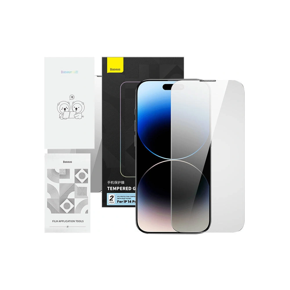 Hurtownia GSM - Sticlă securizată privatizantă Baseus Crystal Series Apple iPhone 14 Pro - BSU4586 - {ean13} - Hurt