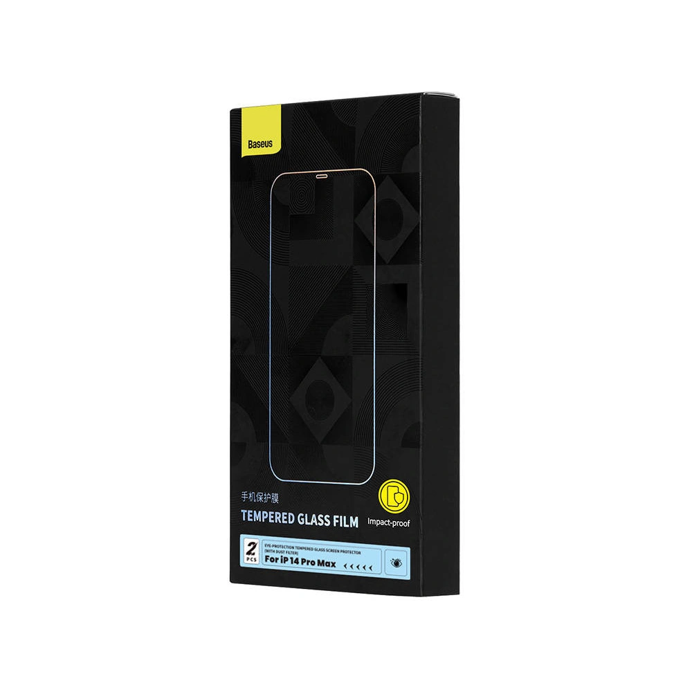 Hurtownia GSM - Szkło hartowane prywatyzujące Baseus Crystal Series Apple iPhone 14 Pro Max - BSU4587 - {ean13} - Hurt