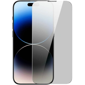 Baseus Crystal Series Apple iPhone 14 Pro Max privacy tempered glass (2 pcs) + cleaning kit + installation kit