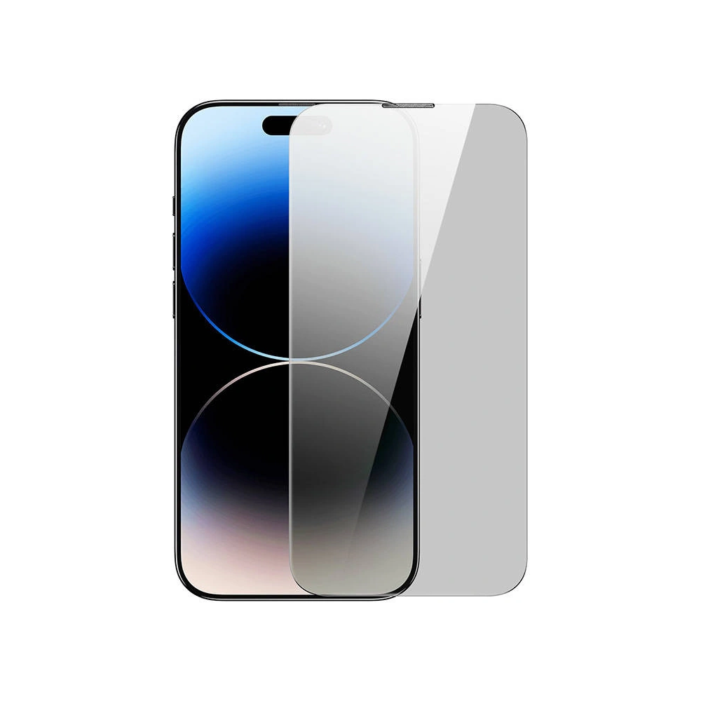 Hurtownia GSM - Sticlă securizată privată Baseus Crystal Series Apple iPhone 14 Pro Max (2 buc.) + set de curățare + set de instalare - BSU4589 - {ean13} - Hurt