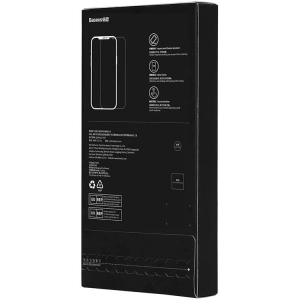 Baseus Crystal Series Apple iPhone 14 Pro Max privacy tempered glass (2 pcs) + cleaning kit + installation kit