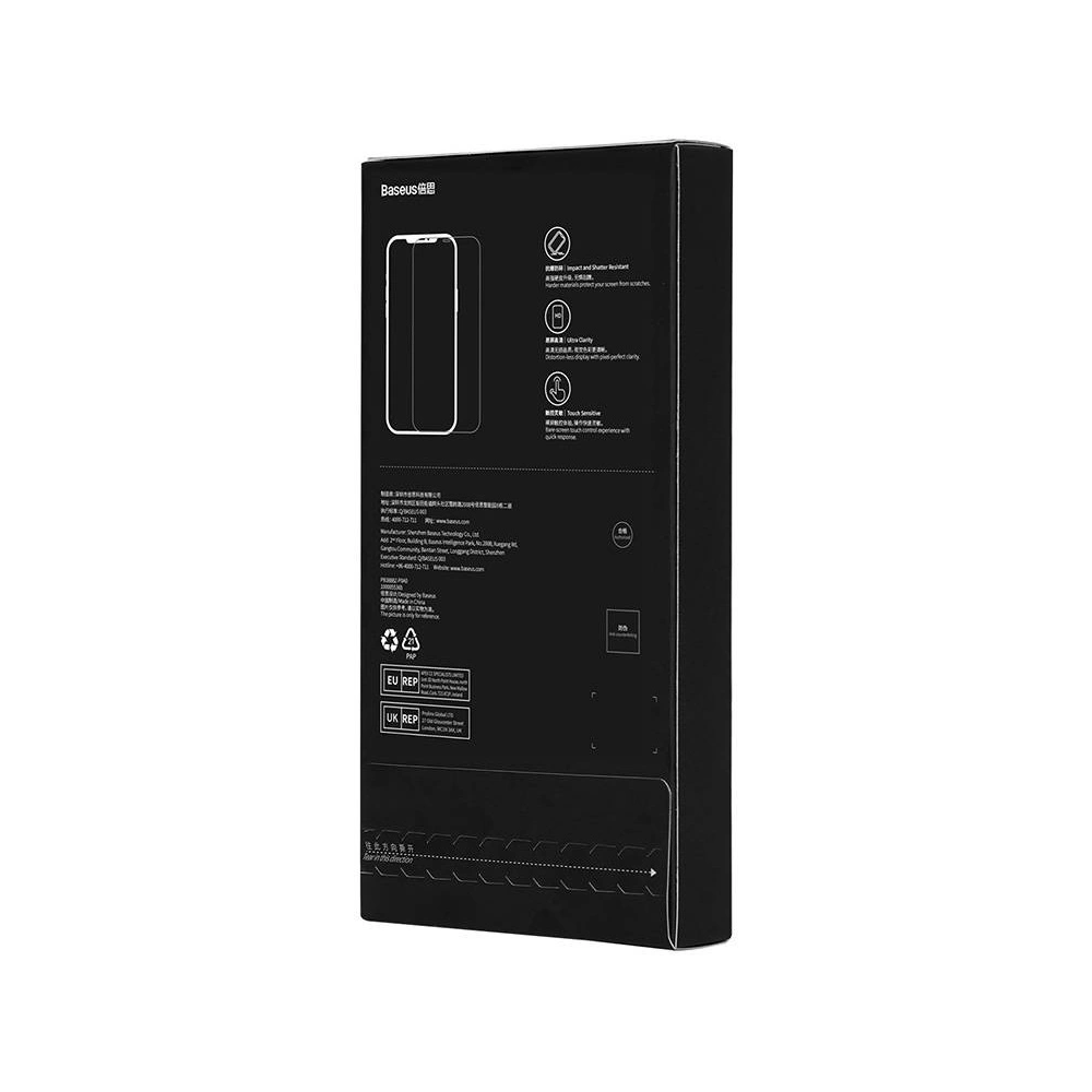 Hurtownia GSM - Sticlă securizată privată Baseus Crystal Series Apple iPhone 14 Pro Max (2 buc.) + set de curățare + set de instalare - BSU4589 - {ean13} - Hurt