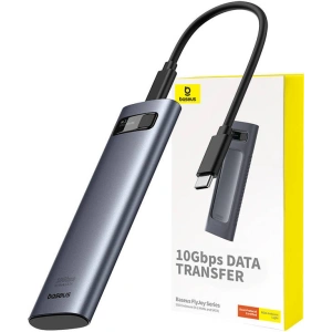 Hurtownia GSM - Díszdoboz Baseus BS-OH155 FlyJoy M.2 NVMe / SATA (szürke) - BSU4591 - {ean13} - Hurt