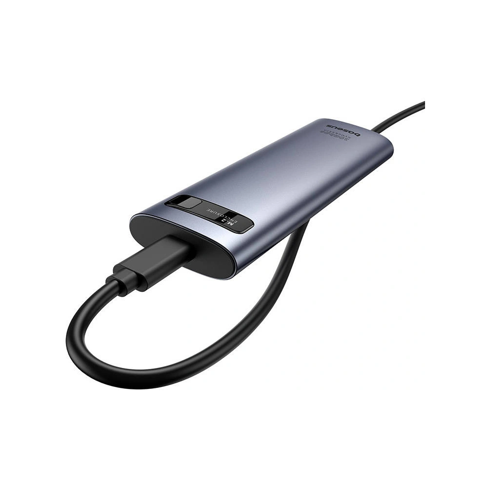 Hurtownia GSM - Díszdoboz Baseus BS-OH155 FlyJoy M.2 NVMe / SATA (szürke) - BSU4591 - {ean13} - Hurt