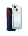 Etui UNIQ Air Fender ID Apple iPhone 15 Cardslot nud transparent