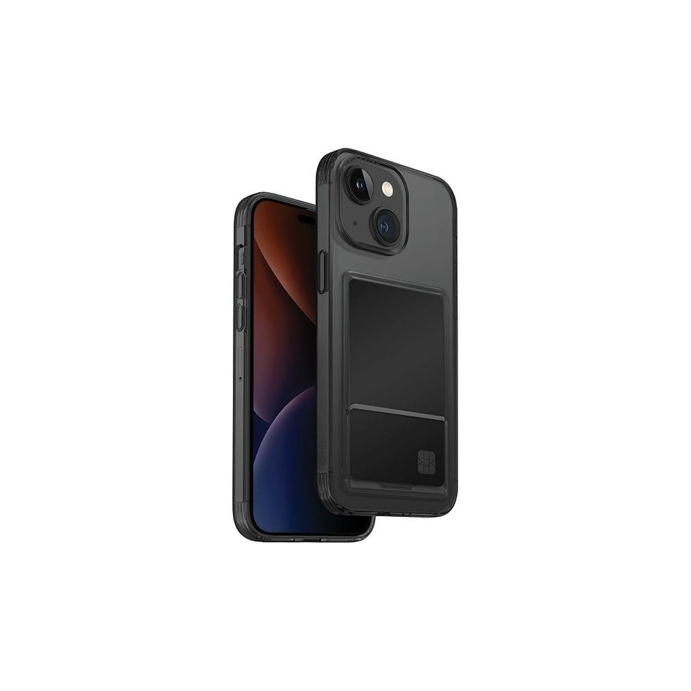 Wholesale UNIQ Air Fender ID Apple iPhone 15 Cardslot smoked grey tinted - UNIQ952 - {ean13} - Hurt
