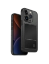 Etui UNIQ Air Fender ID Apple iPhone 15 Pro Cardslot šedá/zakouřená šedá