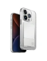 Etui UNIQ Air Fender ID Apple iPhone 15 Pro Max kártyahely átlátszó nude